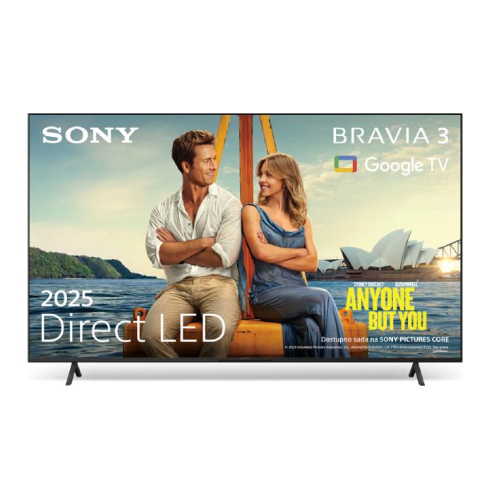 Sony Televizor K50S35B, 50", 4K UHD 3840x2160, Smart, Google TV