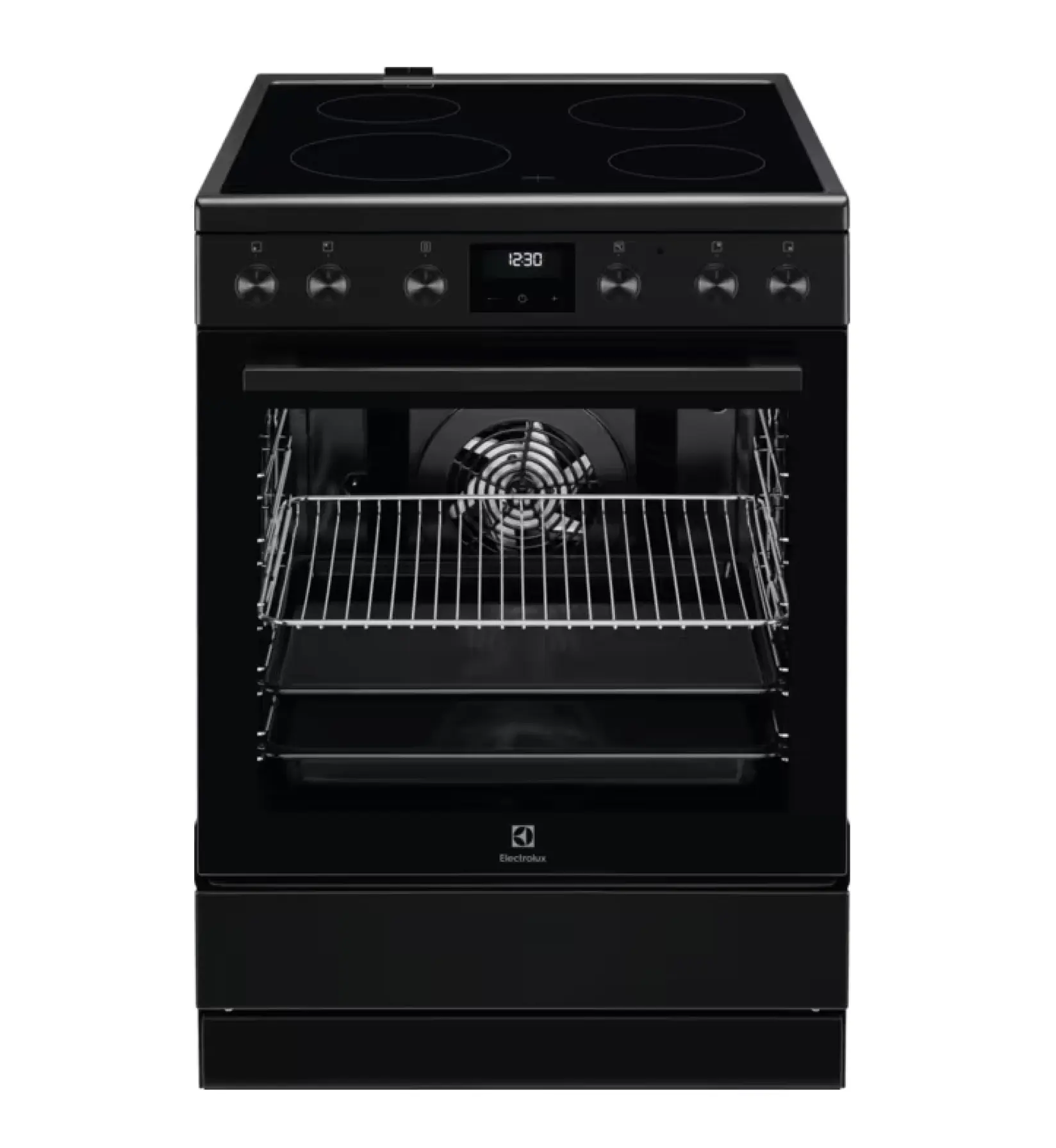 Electrolux Električni šporet LKR64022MK, 73L, 10000W, Crni