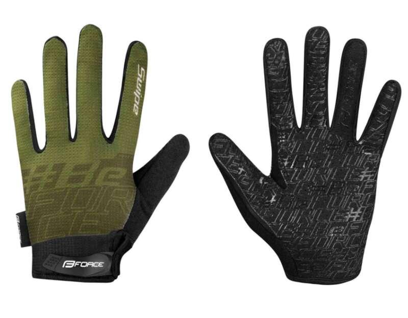 Force Rukavice MTB Swipe Summer Army