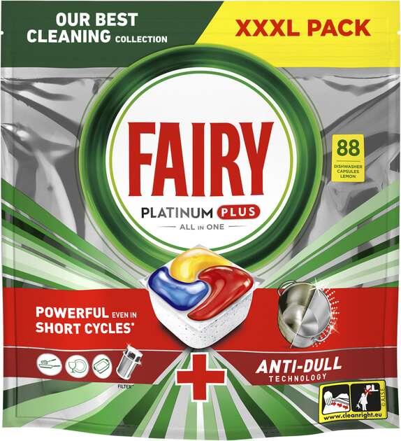 Fairy Tablete za mašinu za pranje posuđa ADW Platinum+, 88 komada