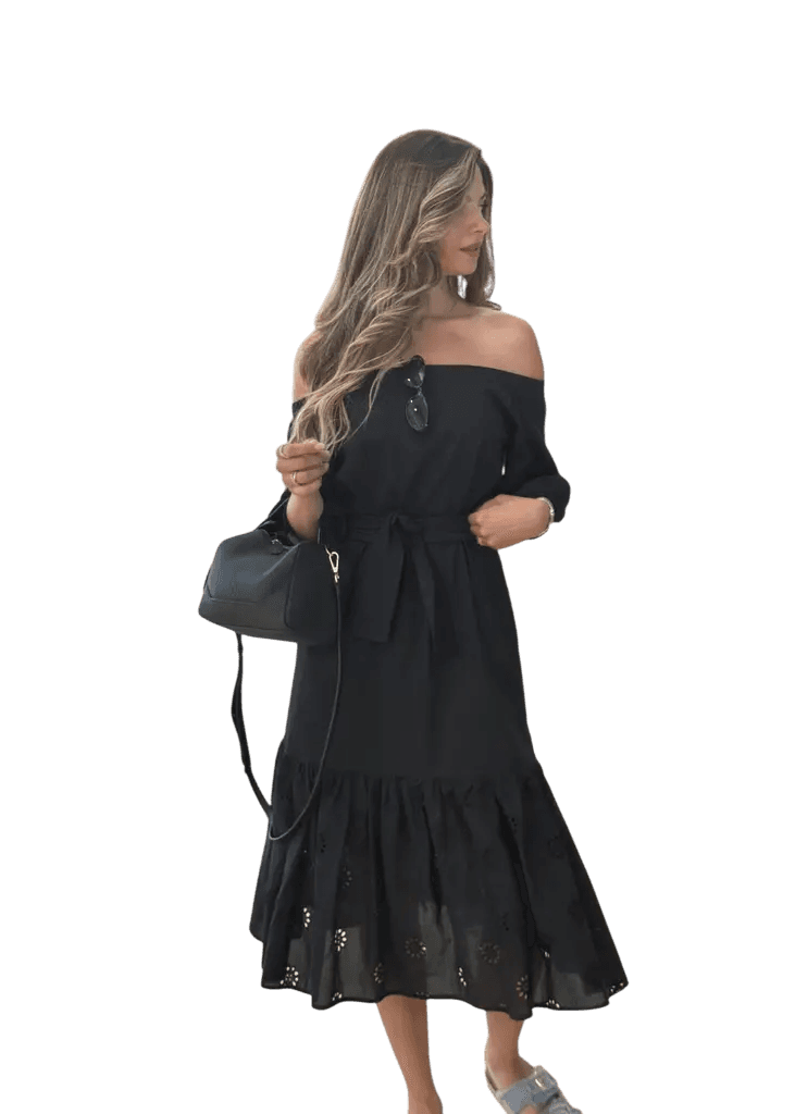 ALLURE Ženska haljina Amela, Crna