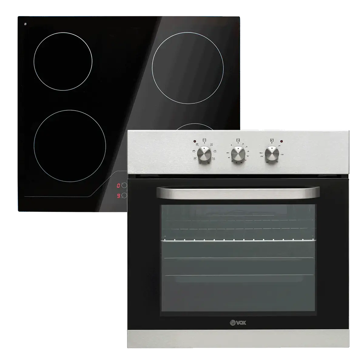 VOX Ugradbeni set SET2110400 crno-siva