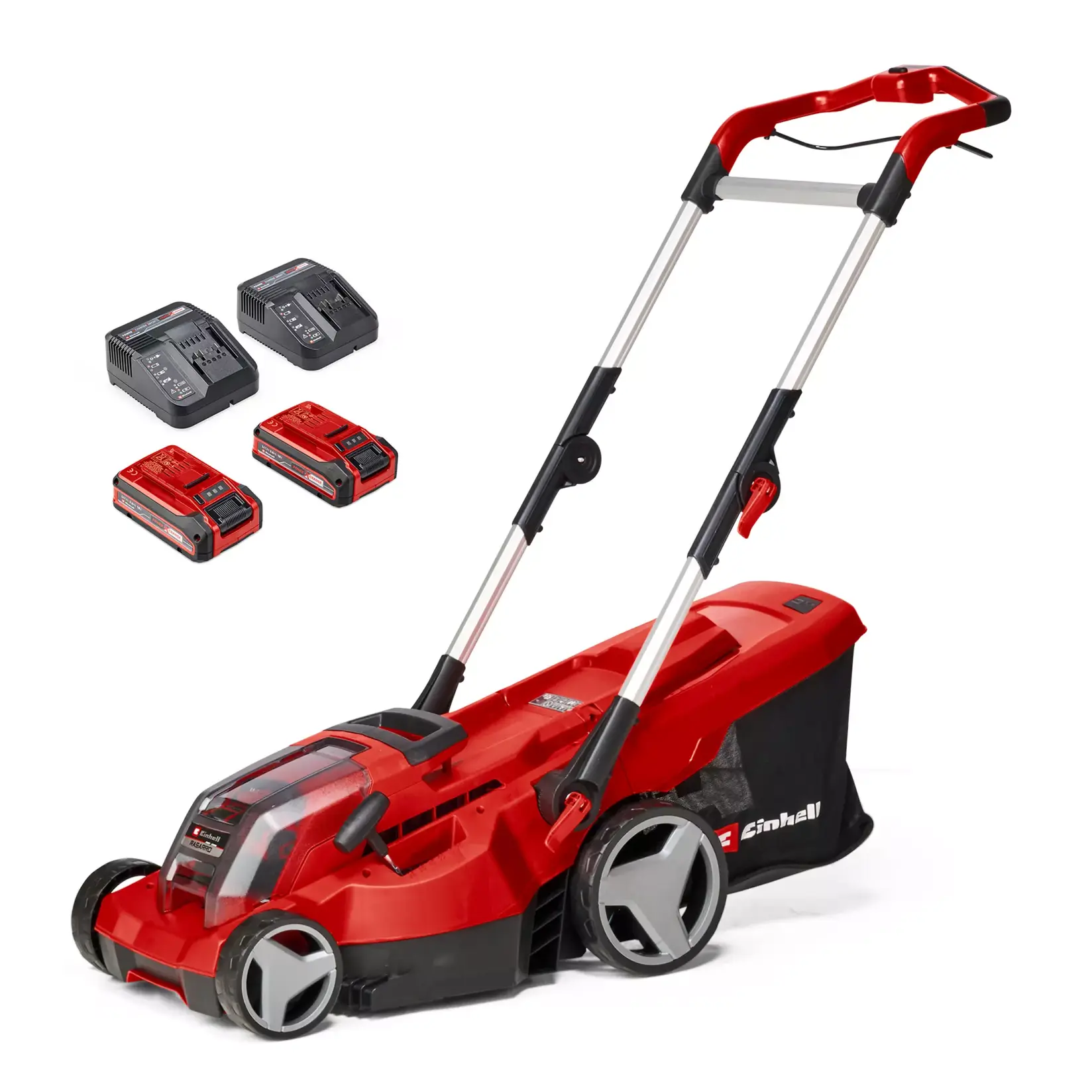 Einhell PXC Aku samohodna kosilica u setu RASARRO 36/36 (2x3,0 Ah Plus)