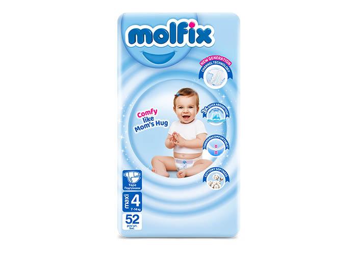 Molfix Pelene Maxi 4, 7-14kg, 52/1