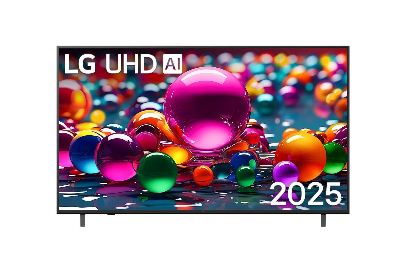 LG TV 65UA74003LB, 65" 4K Ultra HD Smart TV, a7 AI Processor 4K Gen8, 60 Hz, 20 W