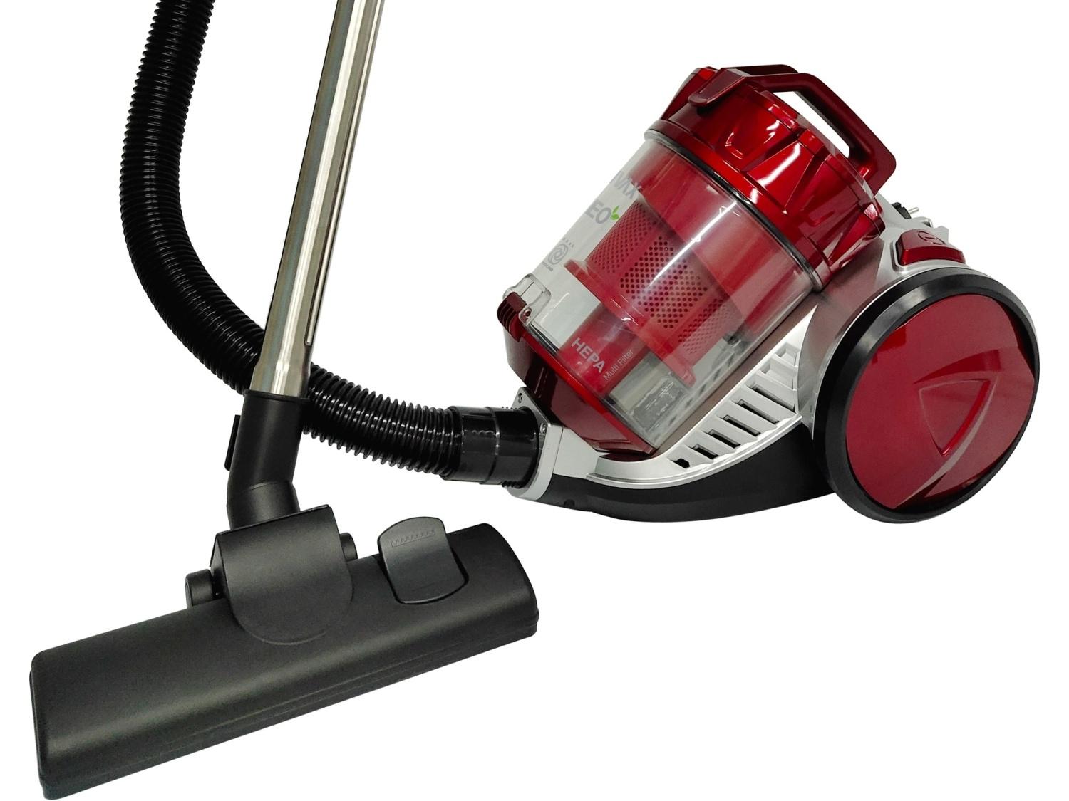 Vivax VCC-1800RR Usisivač sa posudom, 1800 W, Crveni