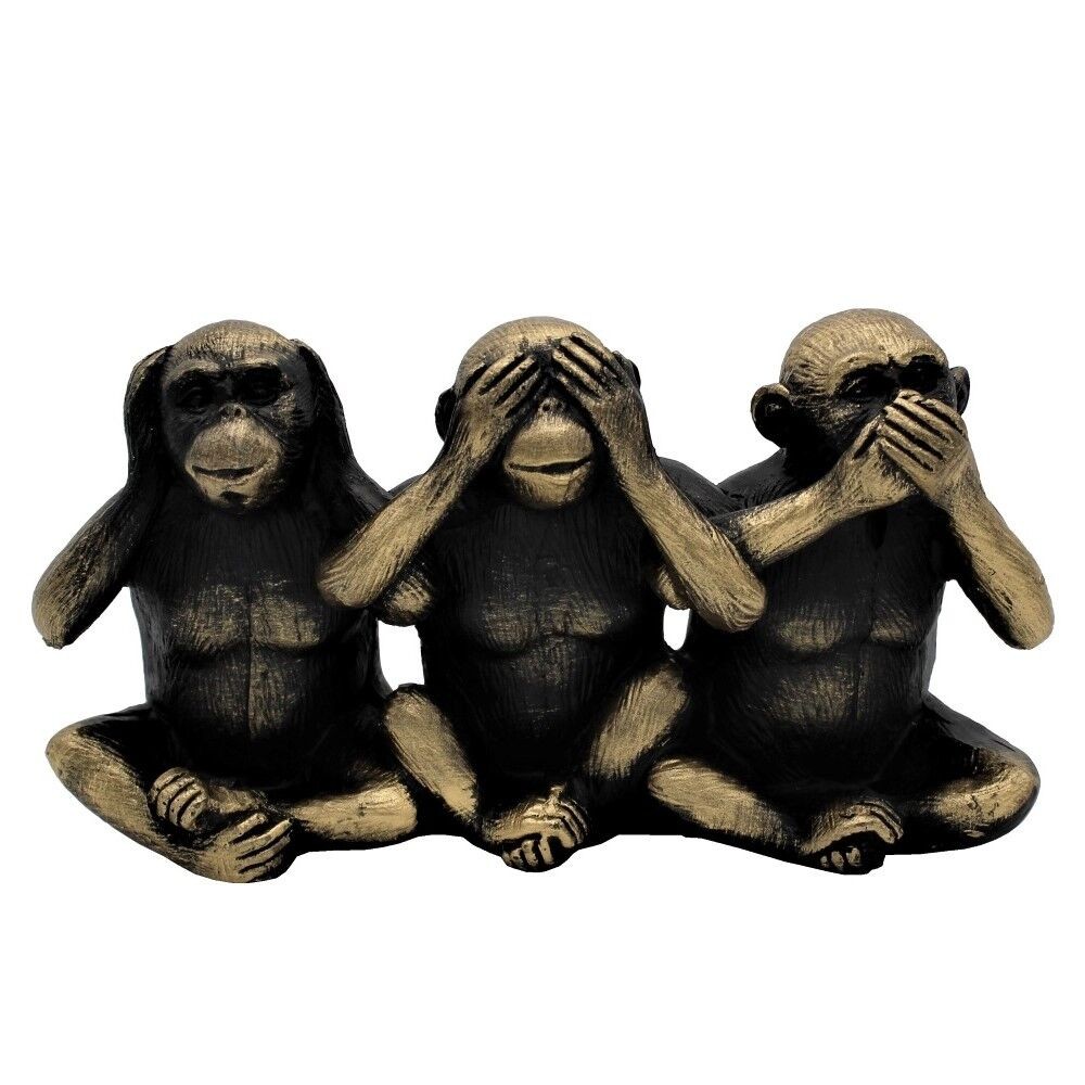 Dekorativna figura Tri majmuna 89810012