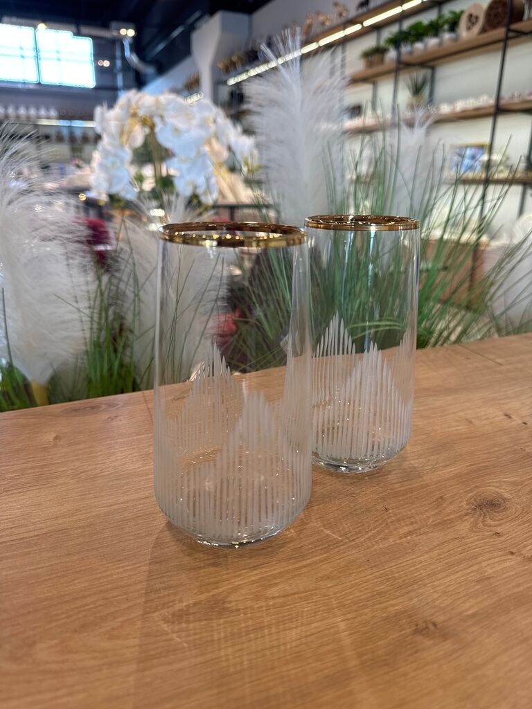 Milleryt Staklena čaša LAL 376 Ritim, 6/1, Providna