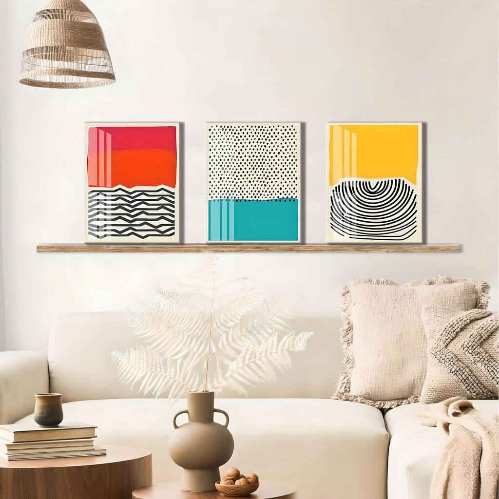 Wallity Dekorativna slika UDC15, 30x40cm, 3 dijela