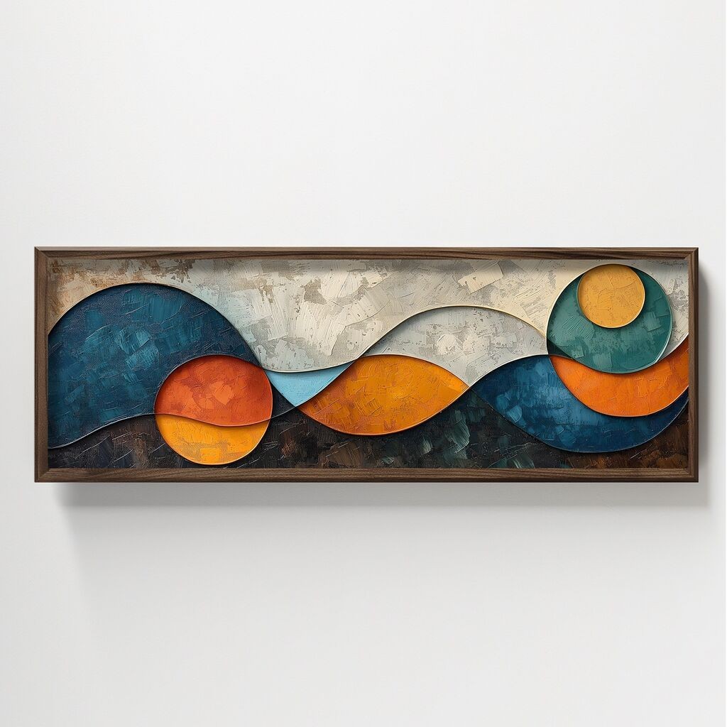 Zidna slika HUM002, 120x40x3,5 cm