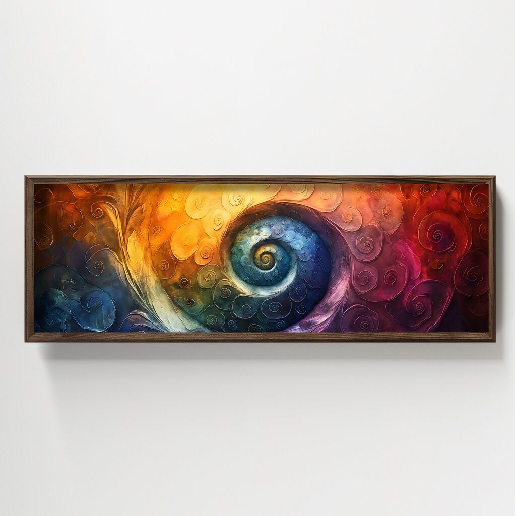 Zidna slika HUM017, 120x40x3,5 cm