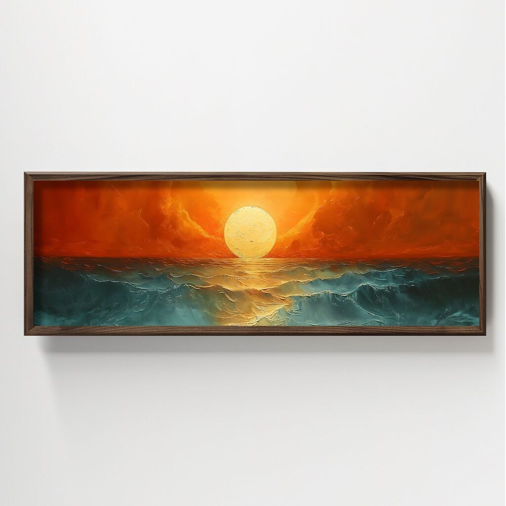 Zidna slika HUM016, 120x40x3,5 cm