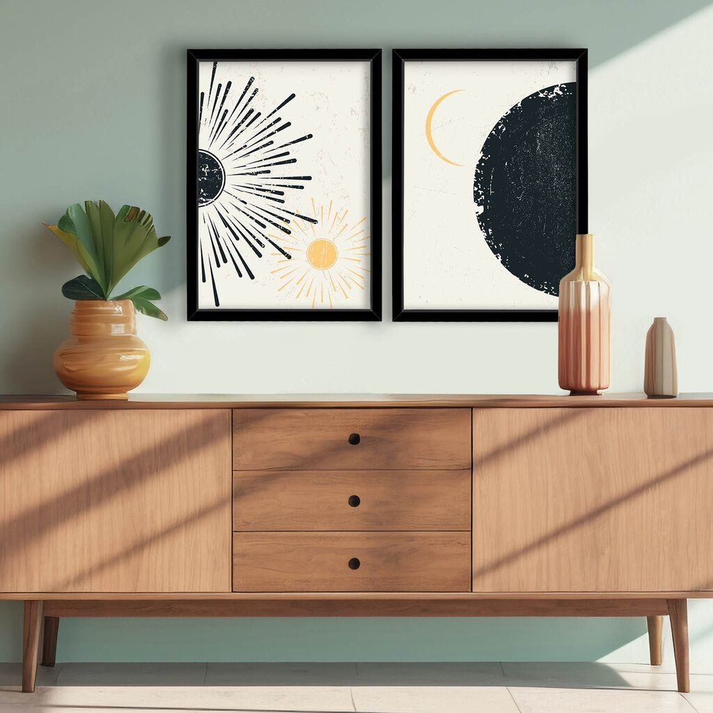 Wallity Dekorativna slika 2p3752softct-014, 38x53cm, 2 dijela