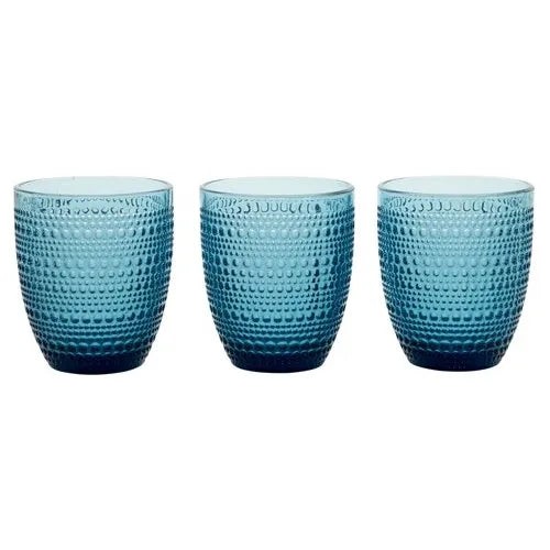 Milleryit Set 3 čaše Dishna Pasta 0043335, 300ml, Plave
