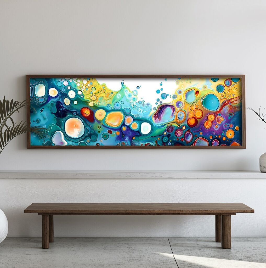 Zidna slika EMR020, 40x120x3,5 cm