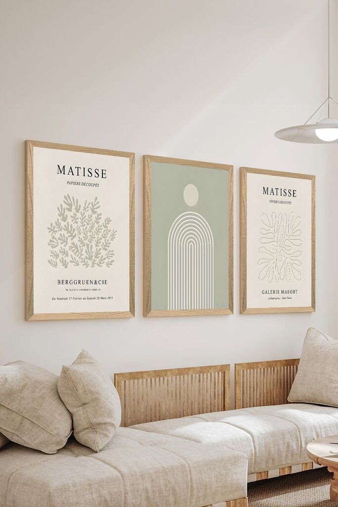 Wallity Dekorativna slika Artsycllct12, 33x48cm, 3 dijela