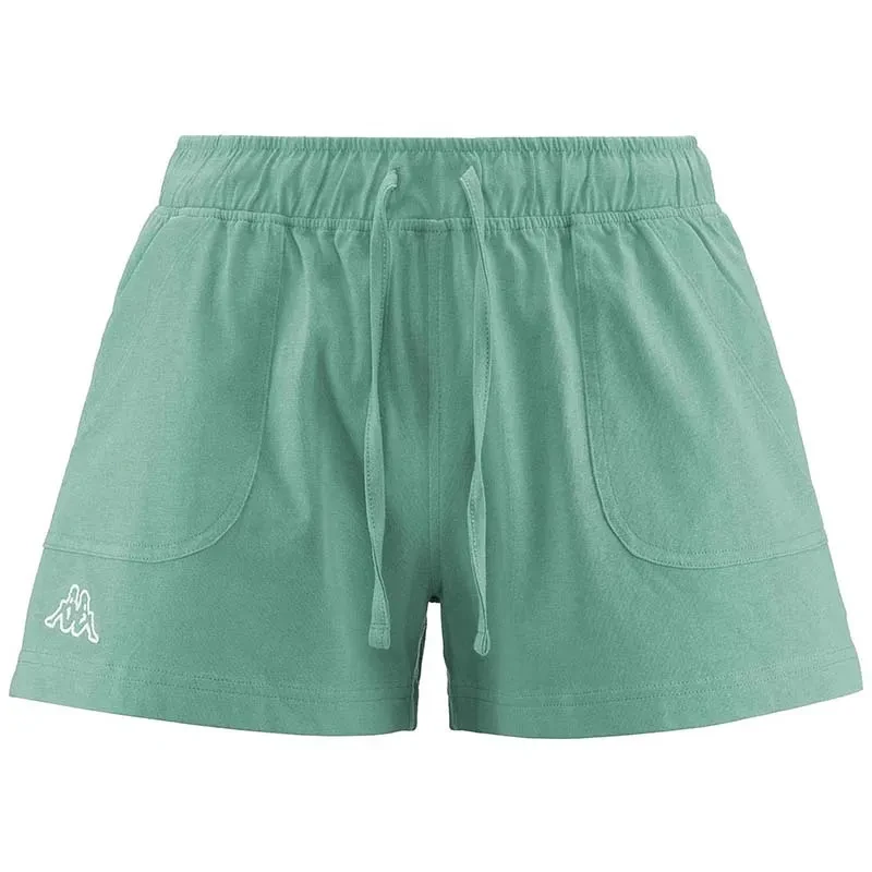 Kappa Ženski šorc Logo Caber, Svijetlozelena