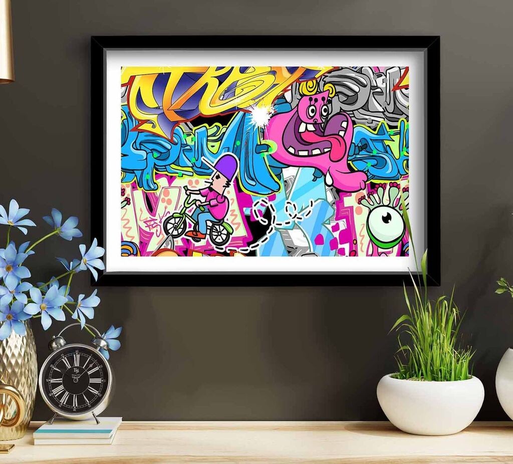 Slika zida 3550POP-004, 38x53cm