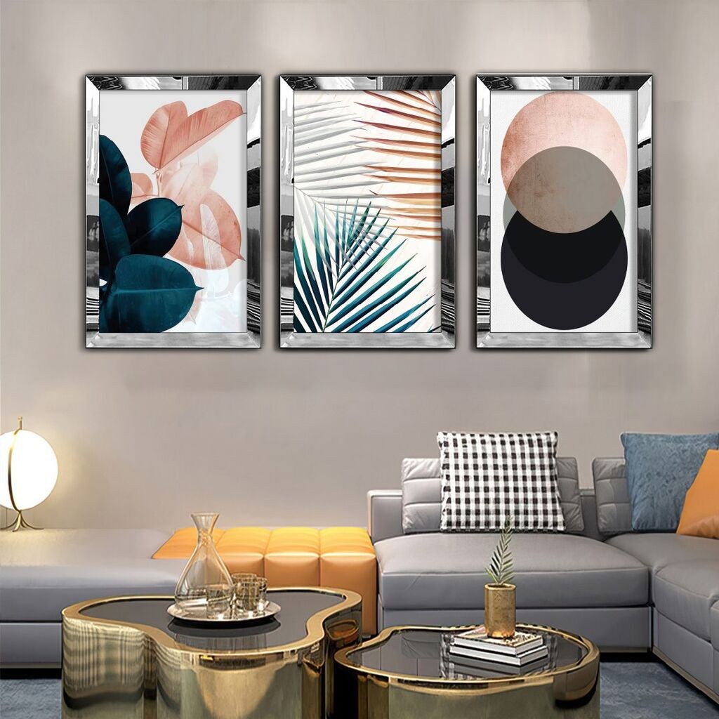 Wallity Dekorativna slika Huhu409, 50x70cm, 3 dijela