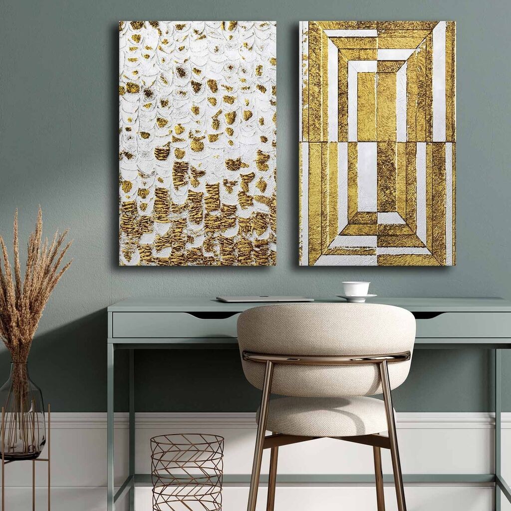 Wallity Dekorativna slika 2P4570GSC-005, 95x70cm, 2 dijela