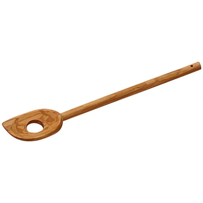 Kesper Zašiljena kašika 8300460, Sa rupom, Maslinovo drvo, Smeđe boje