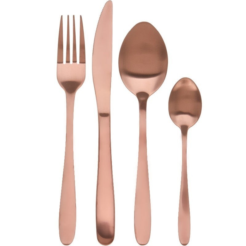 Millerykop Set pribora za jelo CC4000110, 16 komada, Bronzane boje