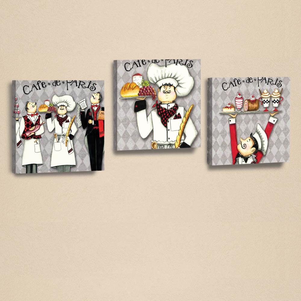 Wallity Dekorativna slika AHM041, 33x33cm, 3 dijela