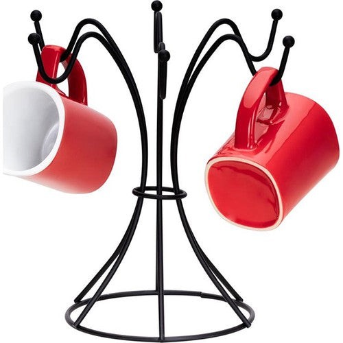 Milleryt Stalak za šolje LZR-607, 25x25x20 cm, Crni