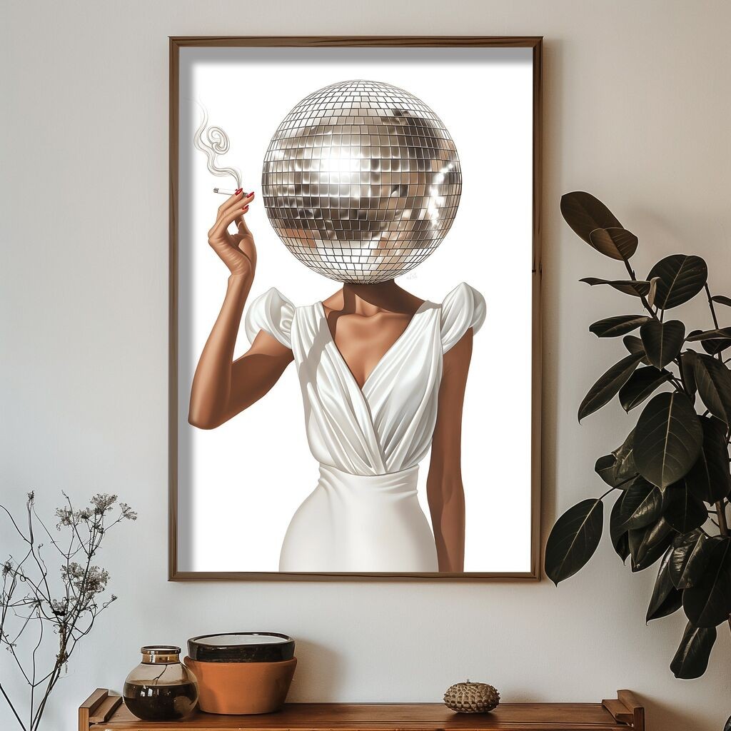 Zidna slika HUM081, 50x70x3,5 cm