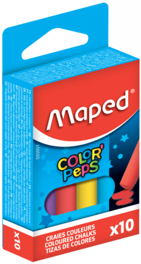 MAPED Kreda 10/1 u boji box
