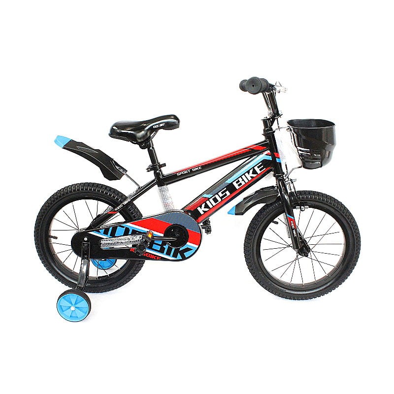 Kids bike Bicikl za dječake 26628/KB-001, 16 inča, Crni