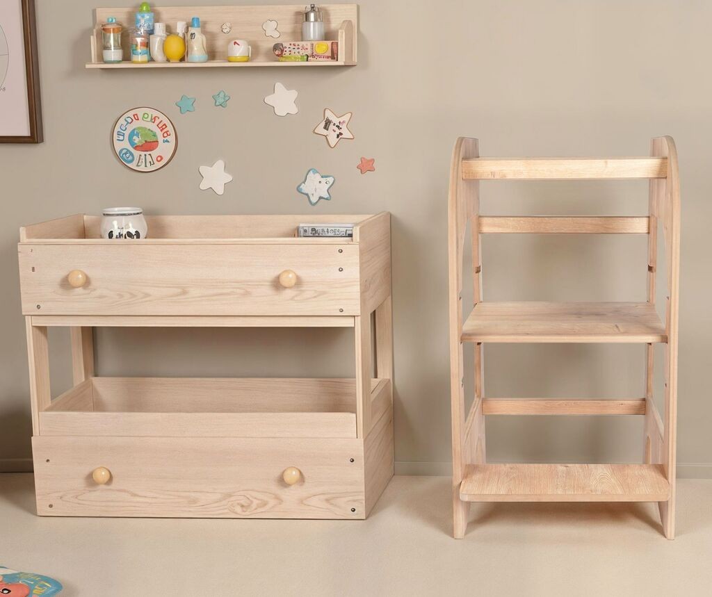 Hanah kućna stolica za djecu BLTYZ-AKTV036, 50x90x50 cm, hrast