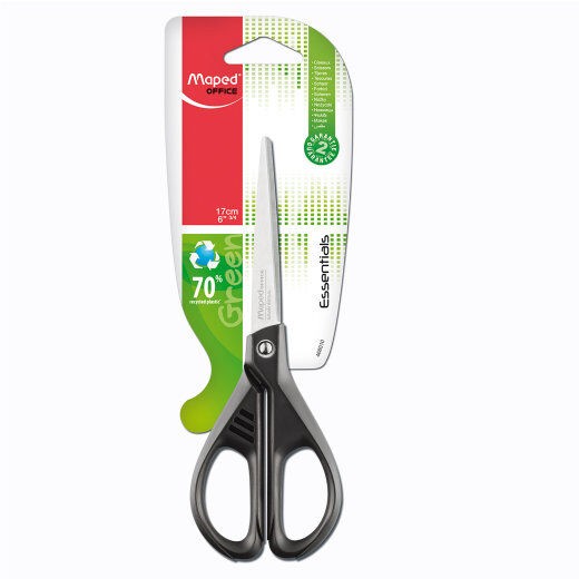 MAPED Makaze 17 cm ESSENTIALS GREEN blister