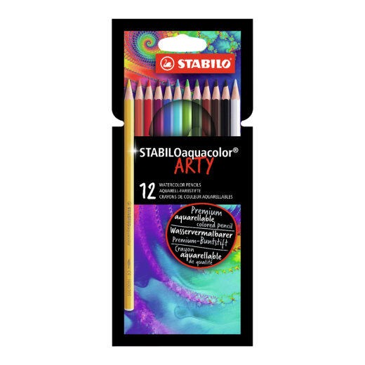 STABILO Bojice drvene 12/1 akvarel ARTY