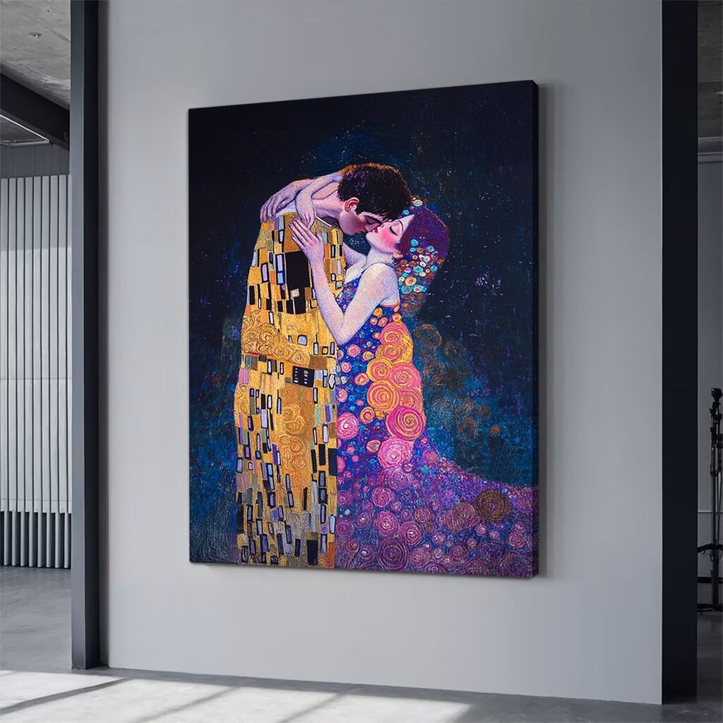 Wallity platno za sliku neon5, 45x70 cm