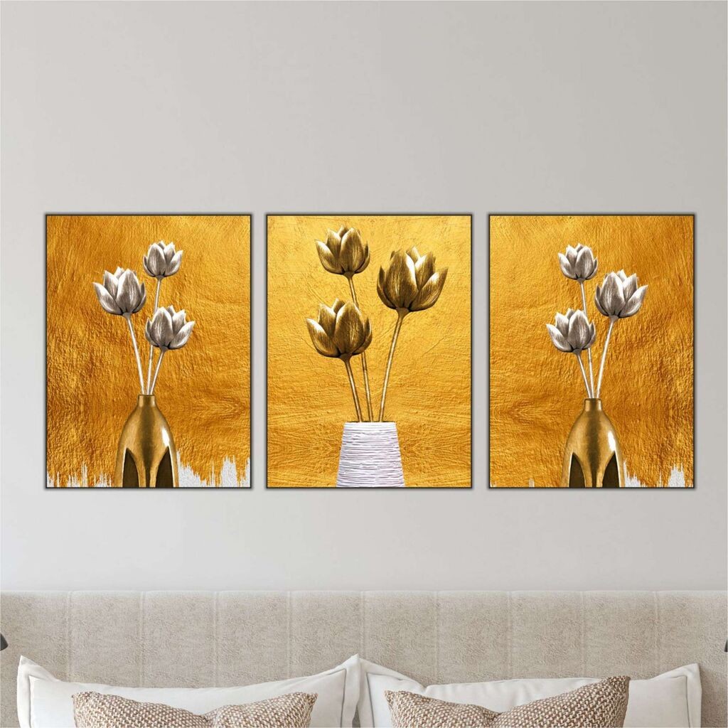 Wallity slika Mdf-00118, 40x90 cm, 3 dijela