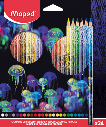 MAPED Bojice drvene 24/1 DEEPSEA PARADISE MAPE