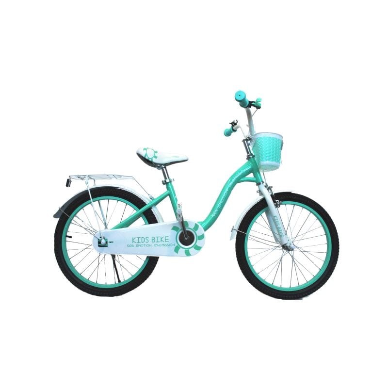 Kids ride Bicikl za djevojčice 26630/CB23, 20 inch, Zeleno-bijela