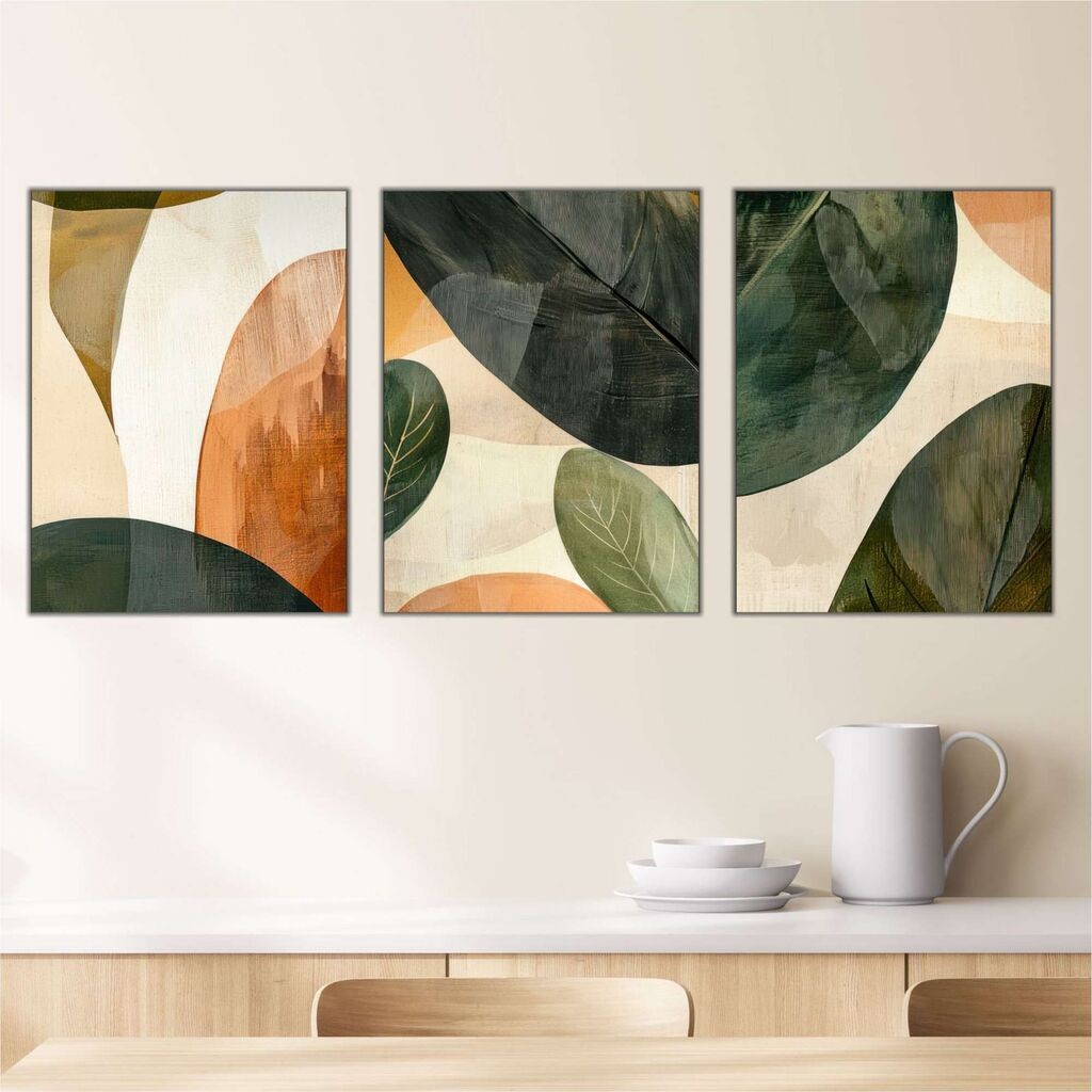 Wallity slika Mdf-00115, 40x90 cm, 3 dijela