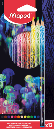 MAPED Bojice drvene 12/1 DEEPSEA PARADISE