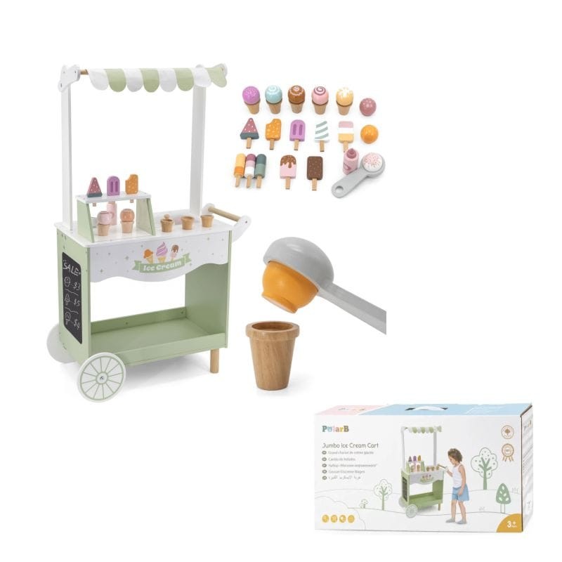 PolarB Drvena Jumbo kolica za sladoled 44100