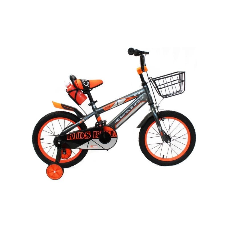 Kids ride Bicikl za dječake 26628/KB-001, 16 inch, Sivo-narandžasta
