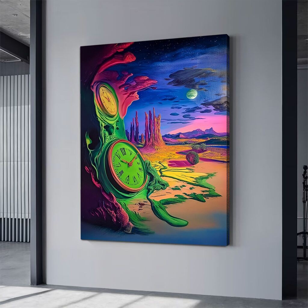 Wallity platno za sliku neon3, 45x70 cm