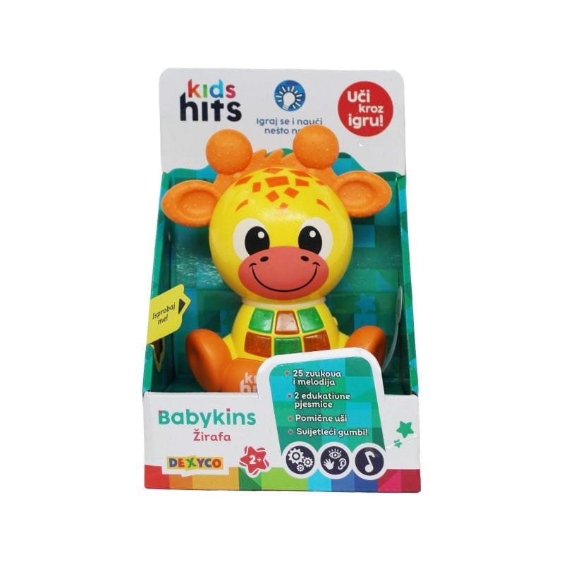 Dexy Co Igračka Babykins Žirafa HR KH10002