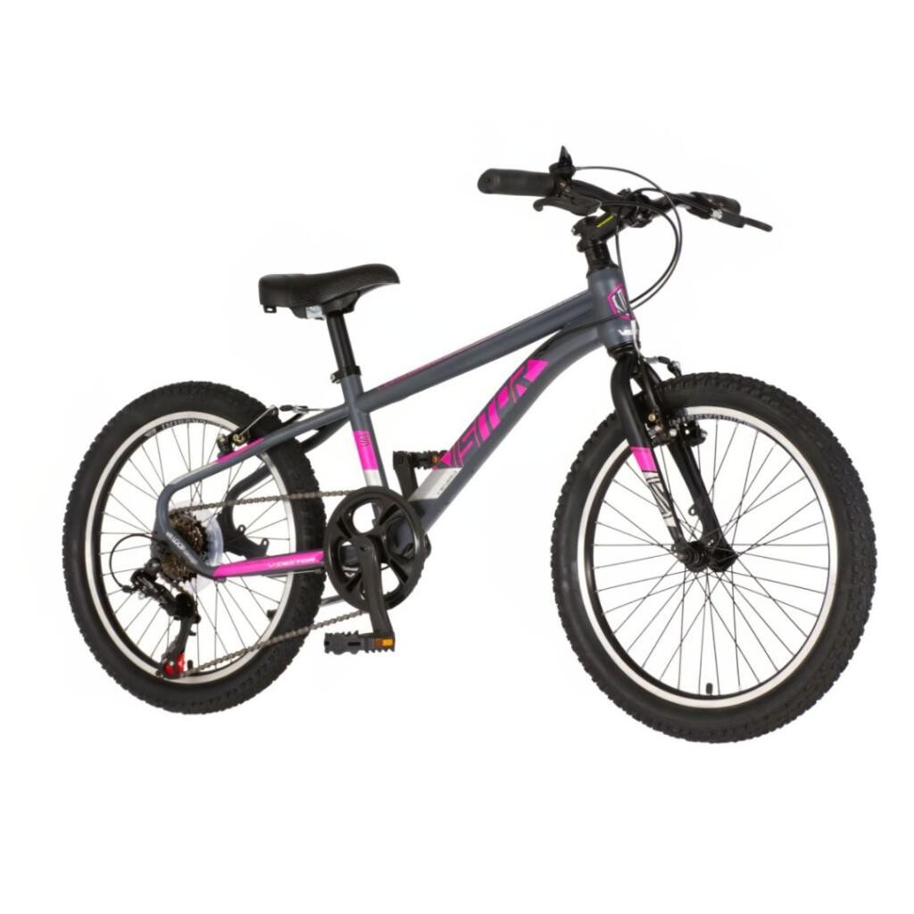 Visitor Bicikl za djevojčice Radiance, 20", Sivo-roze