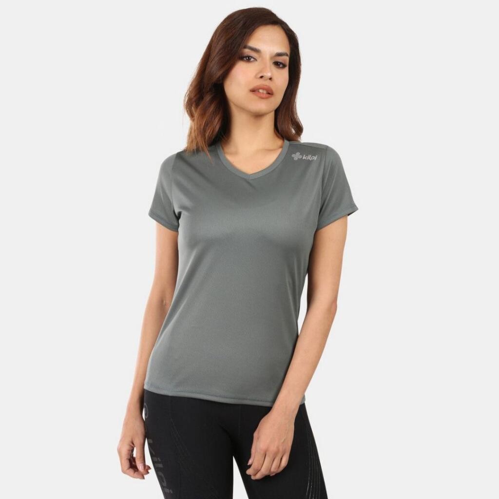 Kilpi Ženska majica za trčanje Dima, Siva