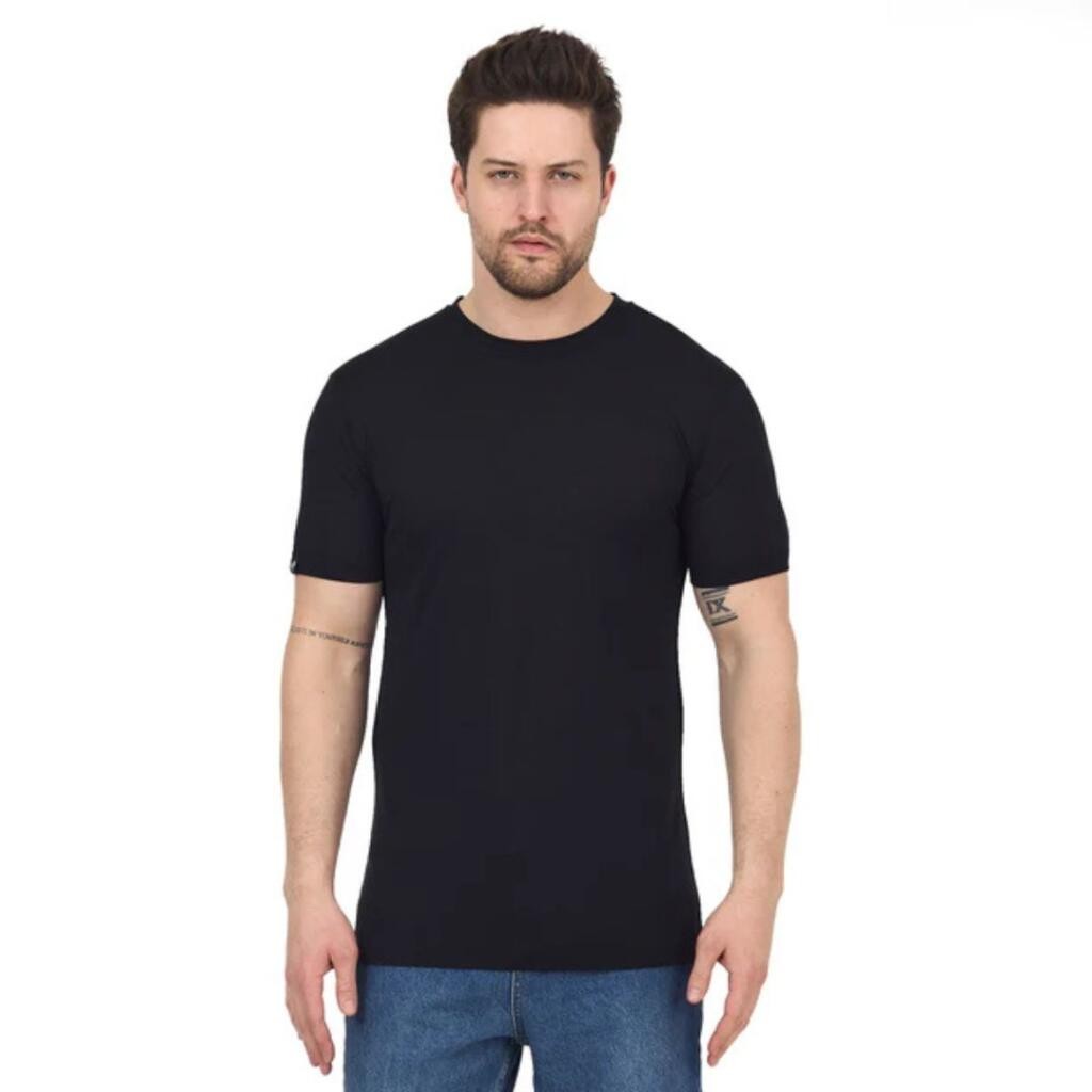 Woolona Muška majica Relax, Crna