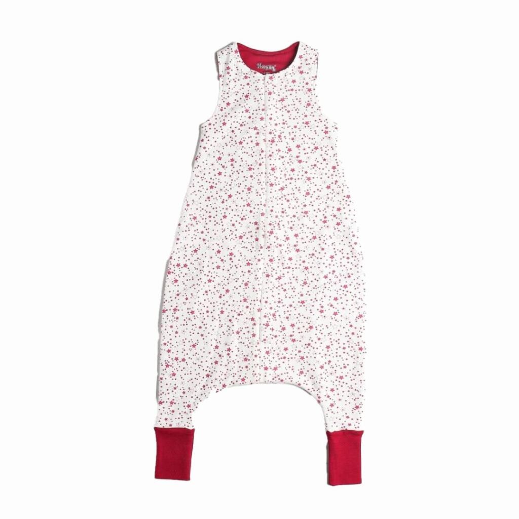 Woolona Vreća za djevojčice za spavanje sa stopalima, Crvena