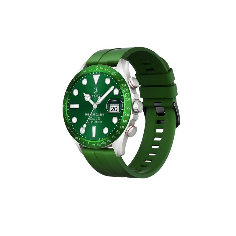 Haylou Smart Watch Solar Pro Green sa Bluetooth pozivom, Zeleni