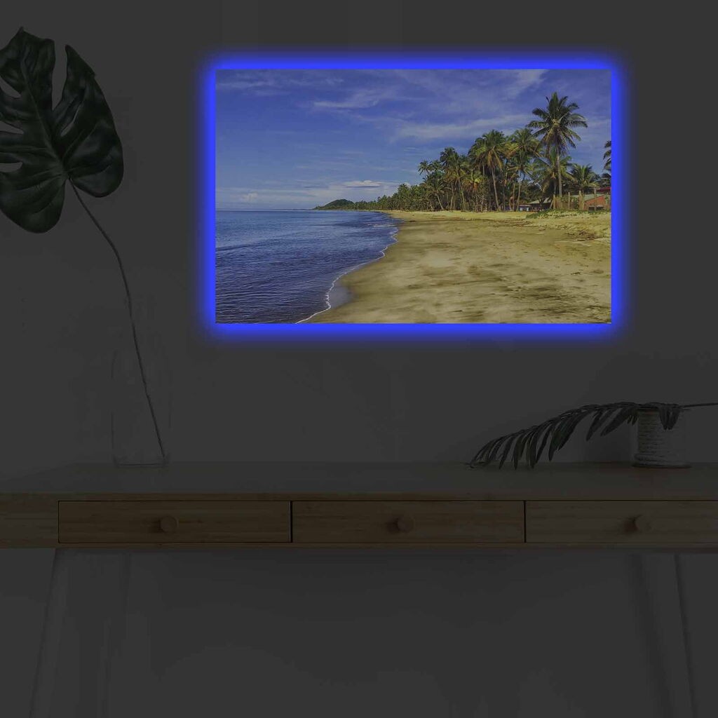 Zidna slika sa LED osvetljenjem 4570DHDACT-077, 45x70 cm